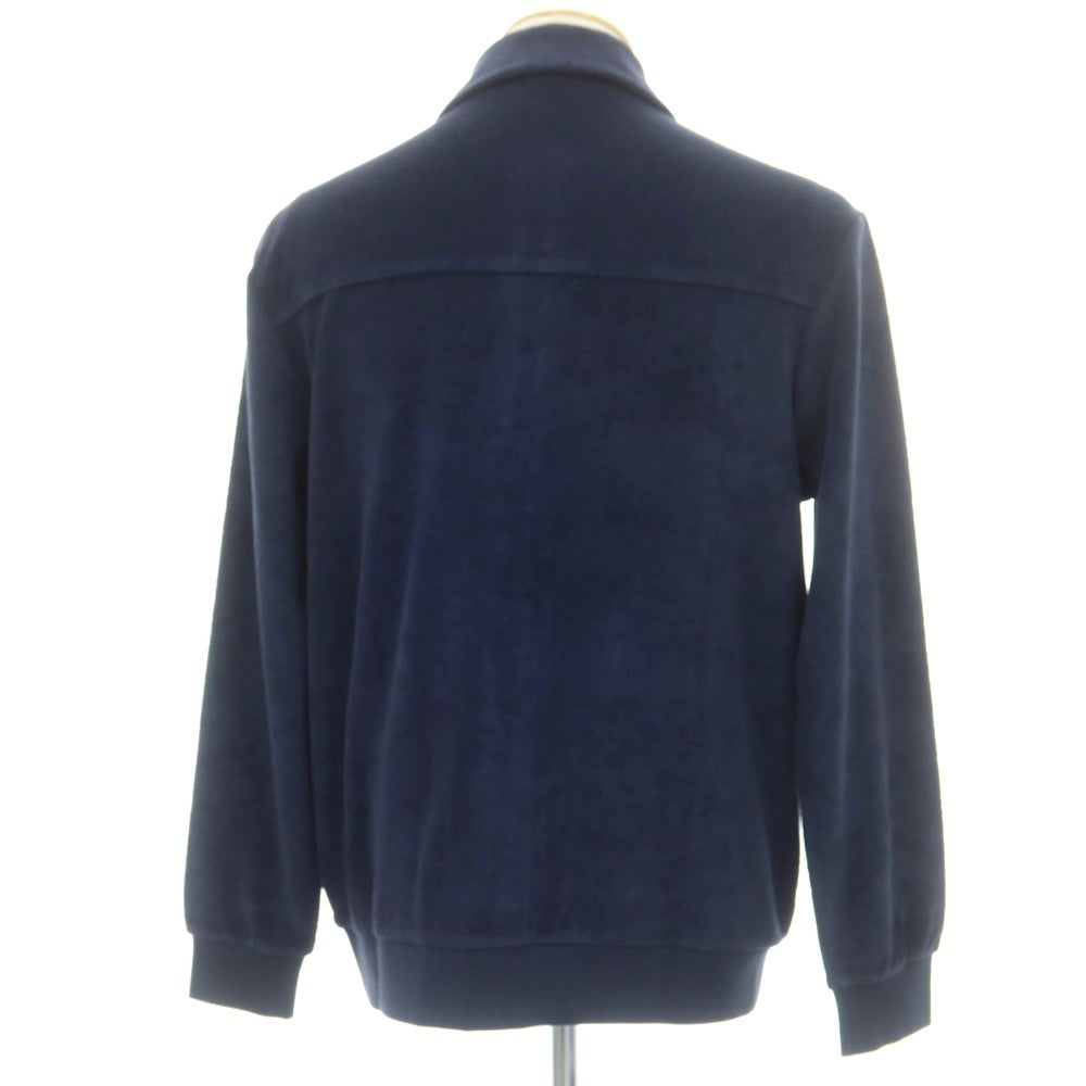 【新品】ザノーネ ZANONE コットン パイル ブルゾン ネイビー【 S 】【 状態ランクN 】【 メンズ 】 [CPD]