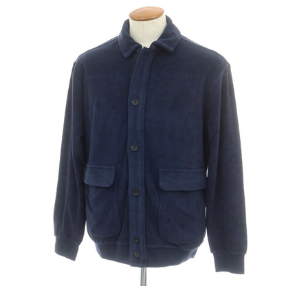 【新品】ザノーネ ZANONE コットン パイル ブルゾン ネイビー【 M 】【 状態ランクN 】【 メンズ 】