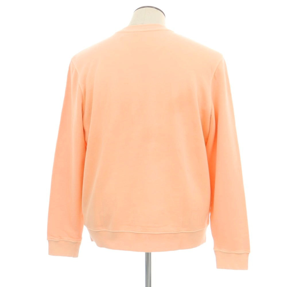 【新品】ザノーネ ZANONE コットン クルーネック スウェット サーモン系【 L 】【 状態ランクN 】【 メンズ 】