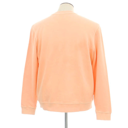 【新品】ザノーネ ZANONE コットン クルーネック スウェット サーモン系【 L 】【 状態ランクN 】【 メンズ 】
