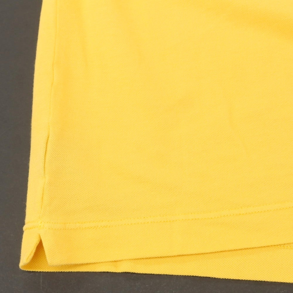 【新品】ザノーネ ZANONE コットン 半袖ポロシャツ イエロー【 46 】【 状態ランクN 】【 メンズ 】