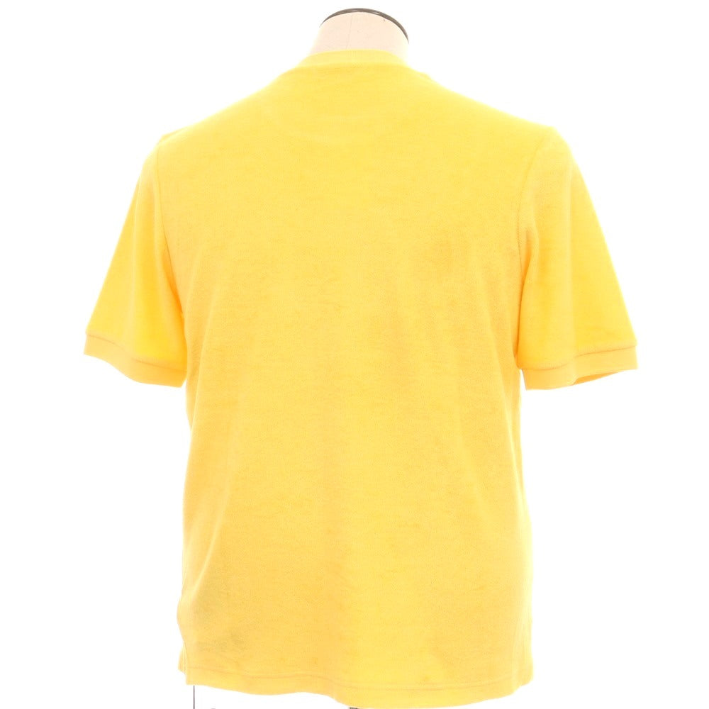【新品】ザノーネ ZANONE コットン パイル クルーネック 半袖Ｔシャツ イエロー【サイズ50】【 状態ランクN 】【 メンズ 】[EPD]