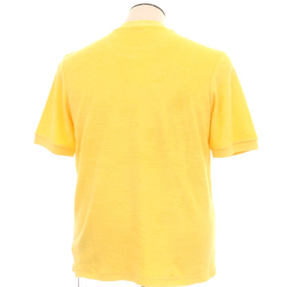 【新品】ザノーネ ZANONE コットン パイル クルーネック 半袖Ｔシャツ イエロー【 50 】【 状態ランクN 】【 メンズ 】