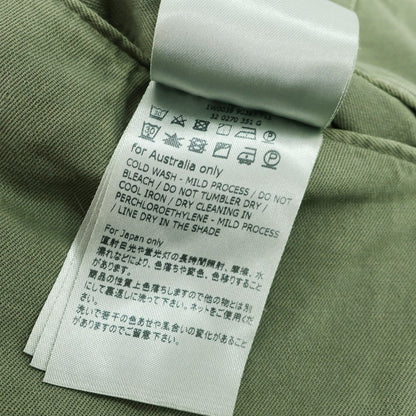 【中古】インコテックス スローウェア INCOTEX SLOWEAR ストレッチ コットンリネン カジュアルスラックスパンツ オリーブ【 44 】【 状態ランクD 】【 メンズ 】