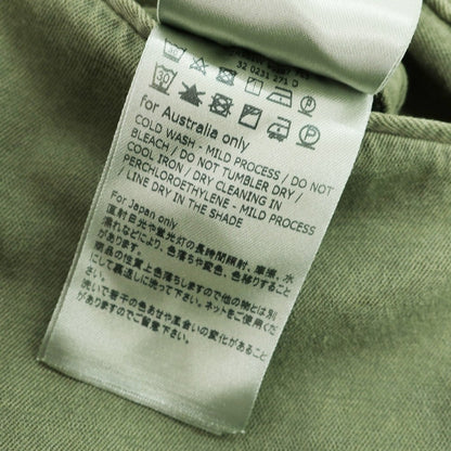 【中古】インコテックス スローウェア INCOTEX SLOWEAR ストレッチ コットンリネン カジュアルスラックスパンツ オリーブ【 48R 】【 状態ランクB 】【 メンズ 】