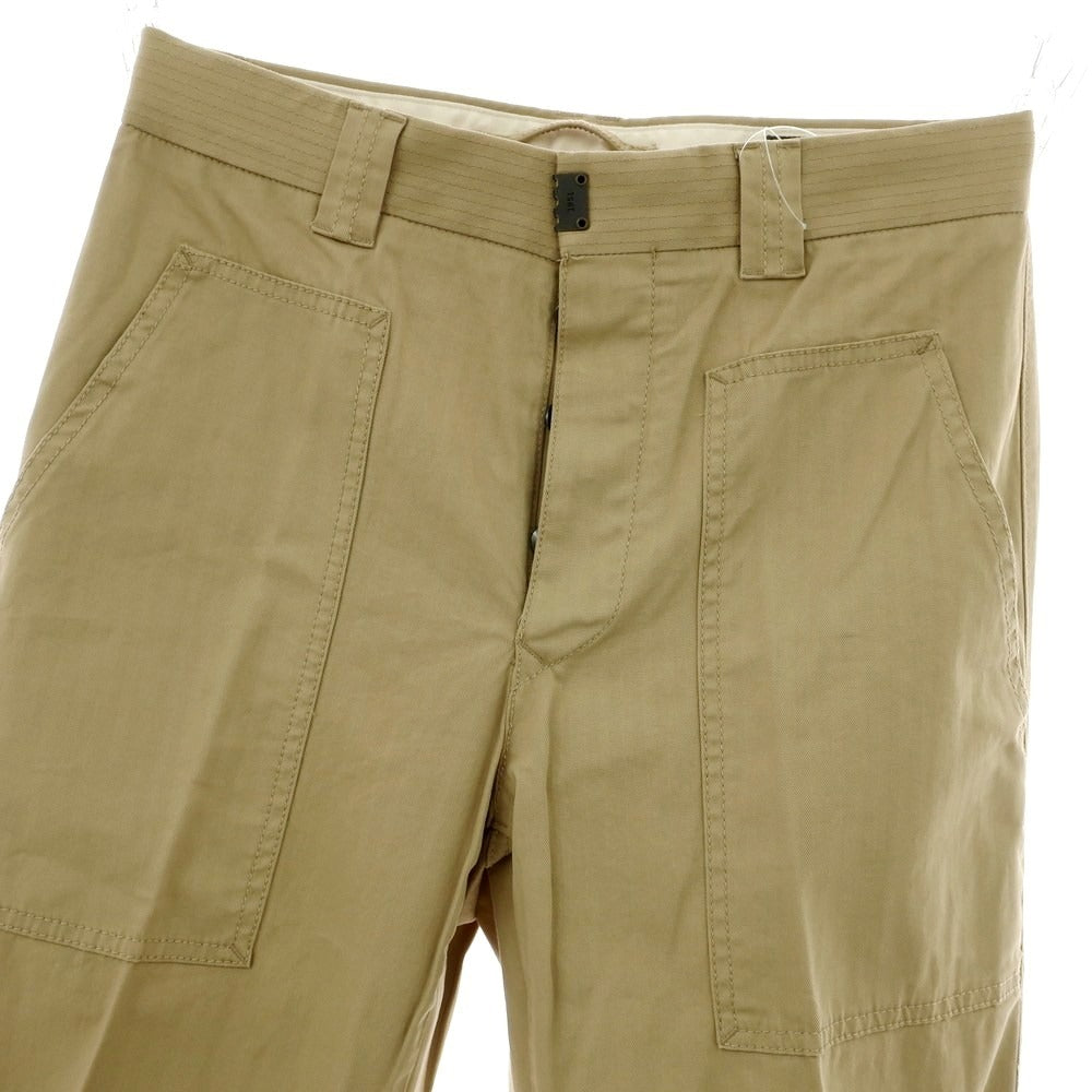 【新品】インコテックス スラックス INCOTEX SLACKS ストレッチ コットン ワークパンツ ベージュ【 30 】【 状態ランクN 】【 メンズ 】