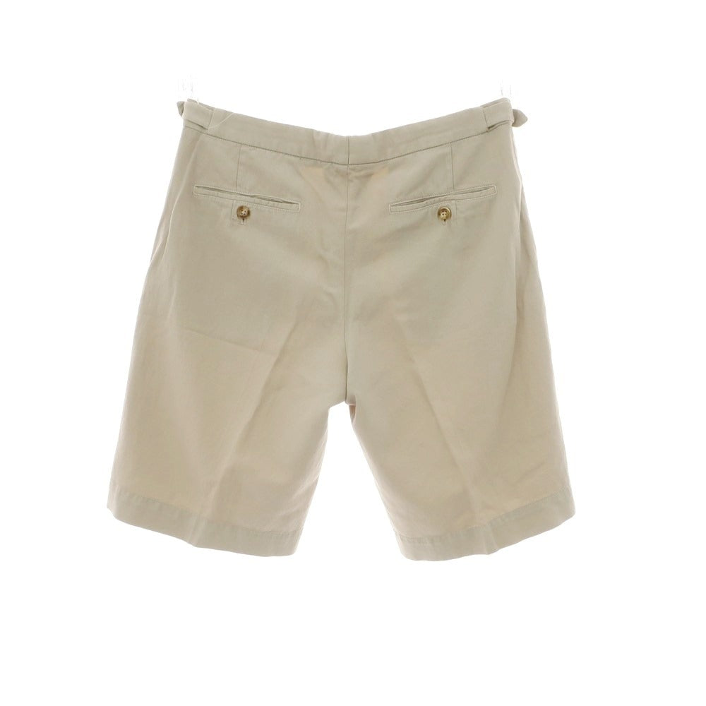 【新品】インコテックス スローウェア INCOTEX SLOWEAR コットンリネン ショートパンツ ベージュ【 50 】【 状態ランクN 】【 メンズ 】
