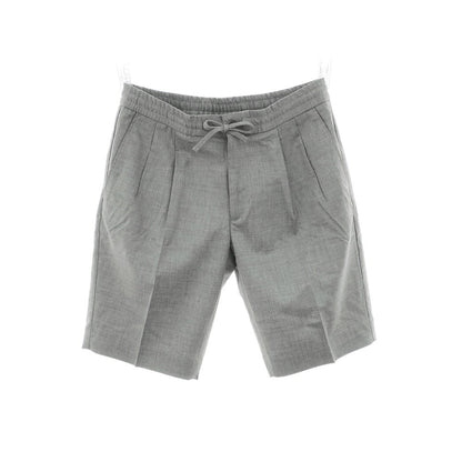 【新品】インコテックス スローウェア INCOTEX SLOWEAR ストレッチ ウールコットンレーヨン ショートパンツ グレー【 52 】【 状態ランクN 】【 メンズ 】