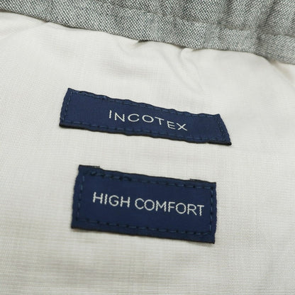 【新品】インコテックス スローウェア INCOTEX SLOWEAR ストレッチ ウールコットンレーヨン ショートパンツ グレー【 52 】【 状態ランクN 】【 メンズ 】