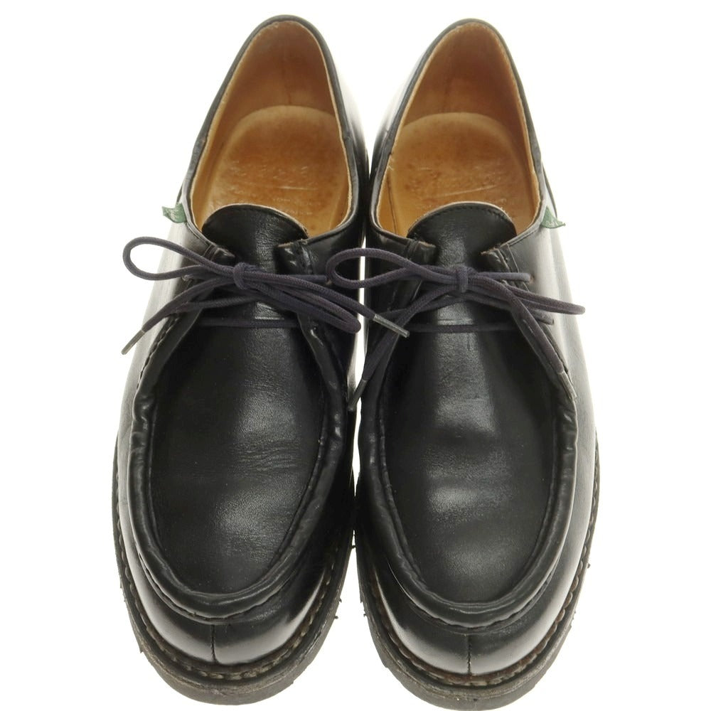【中古】パラブーツ Paraboot MICHAEL チロリアンシューズ ブラック【 42 1/2 】【 状態ランクC 】【 メンズ 】
