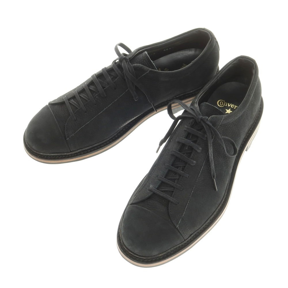 【中古】コンバース CONVERSE × REGAL Shoe & Co. ALL STAR COUPE J PRM 3 ヌバック スニーカー ブラック【 27 1/2 】【 状態ランクA 】【 メンズ 】