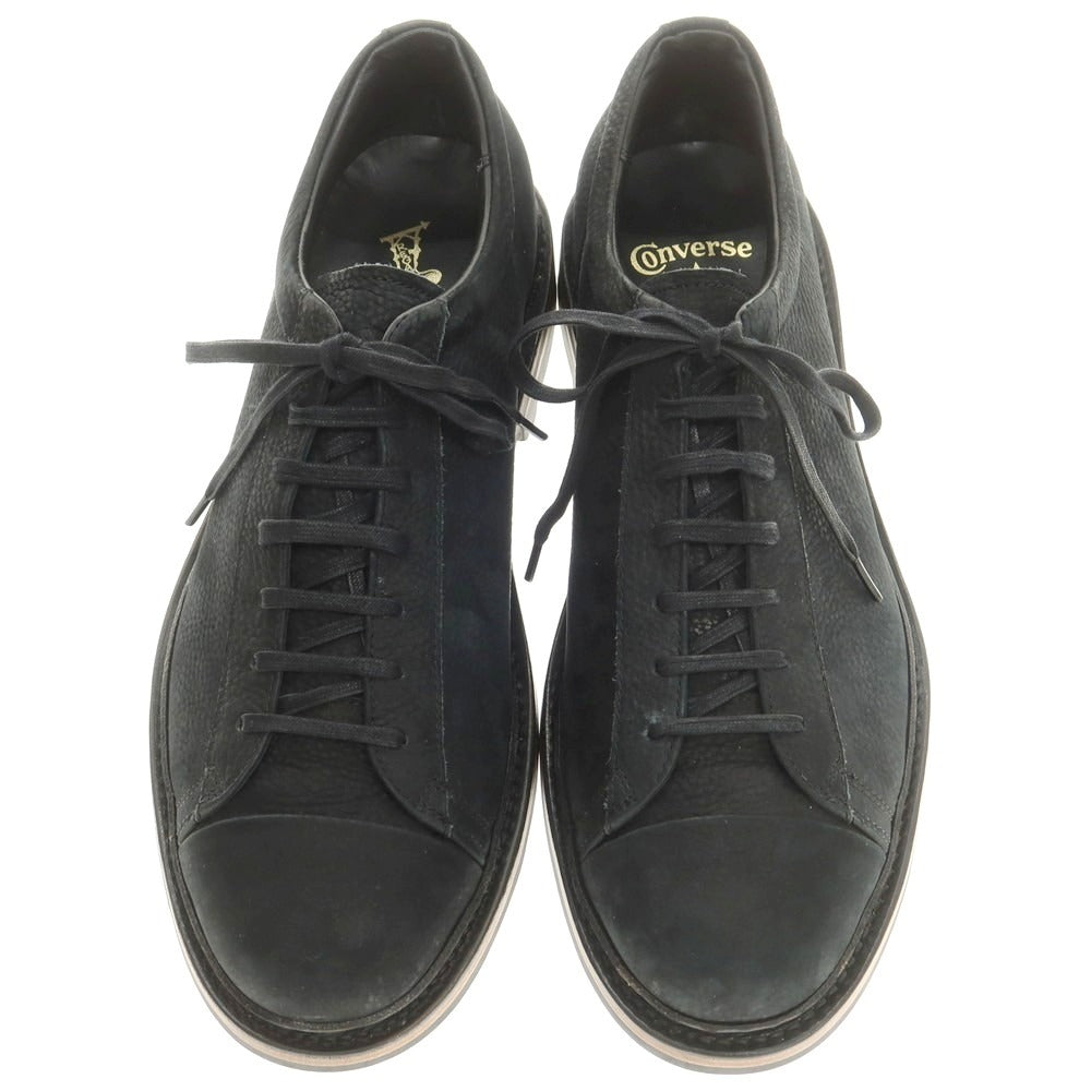 【中古】コンバース CONVERSE × REGAL Shoe & Co. ALL STAR COUPE J PRM 3 ヌバック スニーカー ブラック【 27 1/2 】【 状態ランクA 】【 メンズ 】