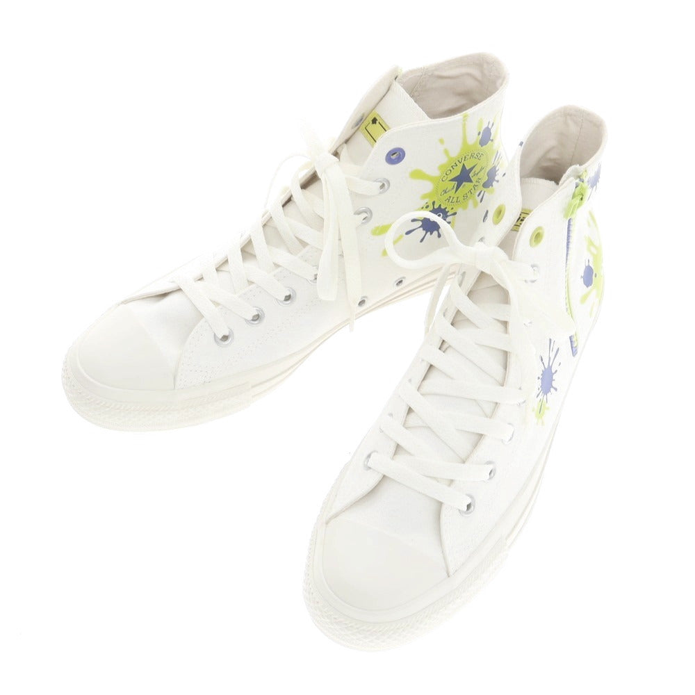 【中古】コンバース CONVERSE × Splatoon3 オールスター スニーカー ホワイト【 9 1/2 】【 状態ランクA 】【 メンズ 】