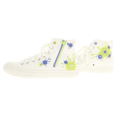 【中古】コンバース CONVERSE × Splatoon3 オールスター スニーカー ホワイト【 9 1/2 】【 状態ランクA 】【 メンズ 】