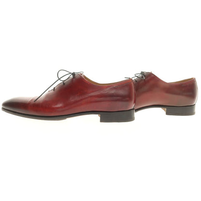 【中古】カンパニーレ Campanile ホールカット ドレスシューズ アンティークレッド【 8 1/2 】【 状態ランクB 】【 メンズ 】