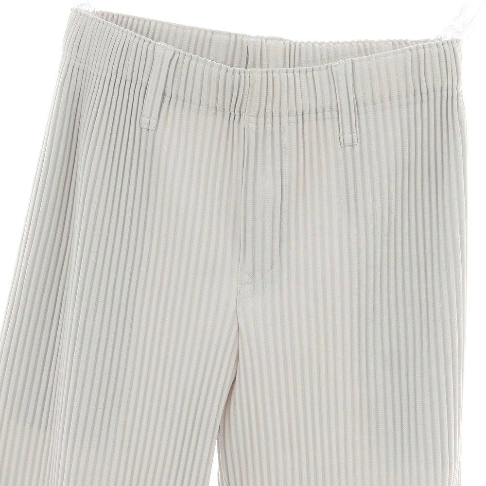 【中古】オム プリッセ イッセイミヤケ HOMME PLISSE ISSEY MIYAKE ポリエステル プリーツ イージーパンツ ライトグレー【 1 】【 状態ランクA 】【 メンズ 】