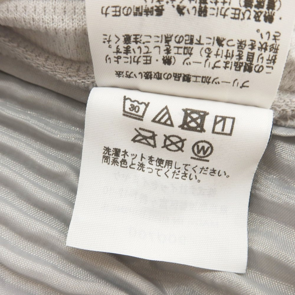 【中古】オム プリッセ イッセイミヤケ HOMME PLISSE ISSEY MIYAKE ポリエステル プリーツ イージーパンツ ライトグレー【 1 】【 状態ランクA 】【 メンズ 】[CPD]