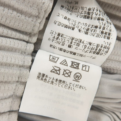 【中古】オム プリッセ イッセイミヤケ HOMME PLISSE ISSEY MIYAKE ポリエステル プリーツ イージーパンツ ライトグレー【 1 】【 状態ランクA 】【 メンズ 】