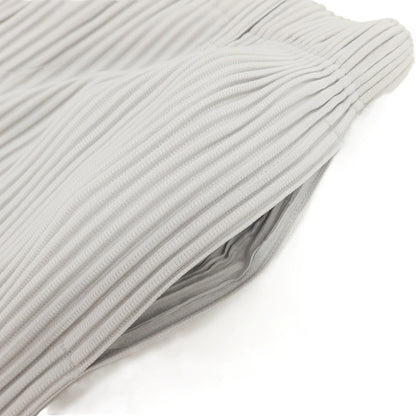 【中古】オム プリッセ イッセイミヤケ HOMME PLISSE ISSEY MIYAKE ポリエステル プリーツ イージーパンツ ライトグレー【 1 】【 状態ランクA 】【 メンズ 】