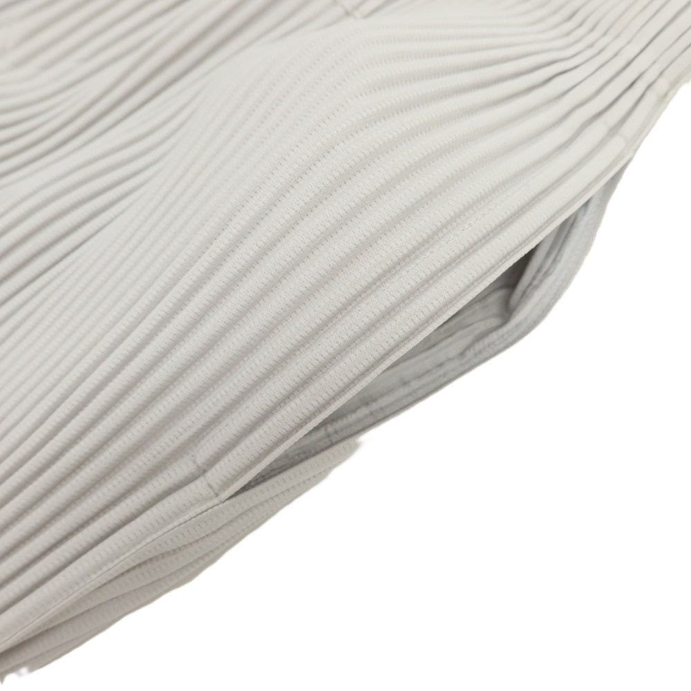 【中古】オム プリッセ イッセイミヤケ HOMME PLISSE ISSEY MIYAKE ポリエステル プリーツ イージーパンツ ライトグレー【 1 】【 状態ランクA 】【 メンズ 】 [BPD]