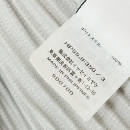 【中古】オム プリッセ イッセイミヤケ HOMME PLISSE ISSEY MIYAKE ポリエステル プリーツ イージーパンツ ライトグレー【 3 】【 状態ランクA 】【 メンズ 】