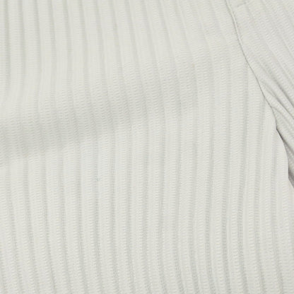 【中古】オム プリッセ イッセイミヤケ HOMME PLISSE ISSEY MIYAKE ポリエステル プリーツ イージーパンツ ライトグレー【 3 】【 状態ランクA 】【 メンズ 】