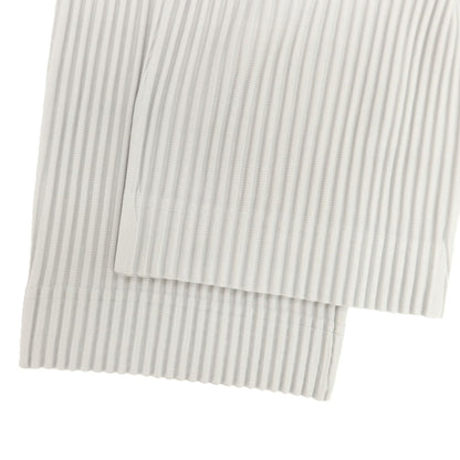 【中古】オム プリッセ イッセイミヤケ HOMME PLISSE ISSEY MIYAKE ポリエステル プリーツ イージーパンツ ライトグレー【 3 】【 状態ランクB 】【 メンズ 】