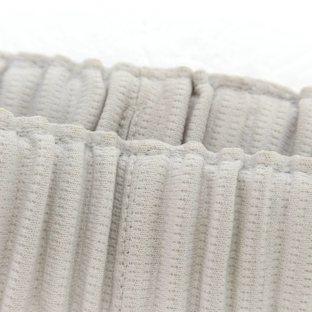 【中古】オム プリッセ イッセイミヤケ HOMME PLISSE ISSEY MIYAKE ポリエステル プリーツ イージーパンツ ライトグレー【 3 】【 状態ランクB 】【 メンズ 】