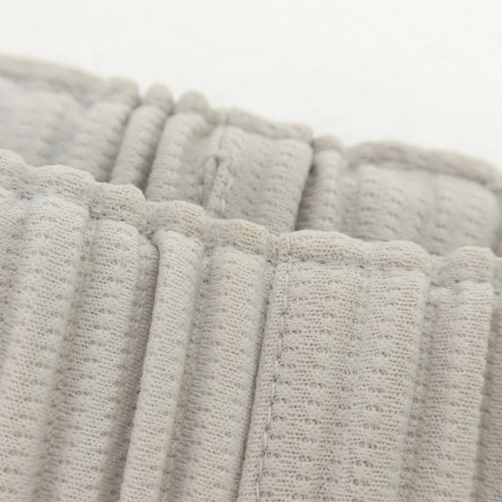 【中古】オム プリッセ イッセイミヤケ HOMME PLISSE ISSEY MIYAKE ポリエステル プリーツ イージーパンツ ライトグレー【 1 】【 状態ランクB 】【 メンズ 】