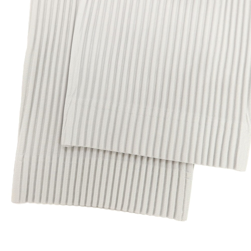 【中古】オム プリッセ イッセイミヤケ HOMME PLISSE ISSEY MIYAKE ポリエステル プリーツ イージーパンツ ライトグレー【 サイズ1 】【 状態ランクA 】【 メンズ 】 [BPD]