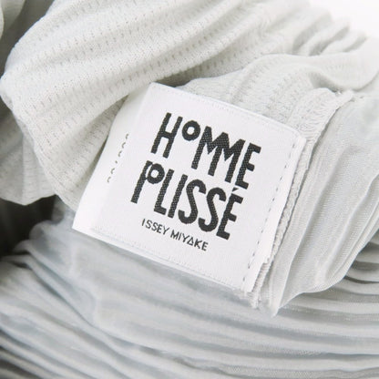 【中古】オム プリッセ イッセイミヤケ HOMME PLISSE ISSEY MIYAKE ポリエステル プリーツ イージーパンツ ライトグレー【 3 】【 状態ランクA 】【 メンズ 】