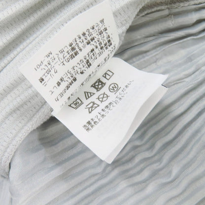 【中古】オム プリッセ イッセイミヤケ HOMME PLISSE ISSEY MIYAKE ポリエステル プリーツ イージーパンツ ライトグレー【 3 】【 状態ランクA 】【 メンズ 】