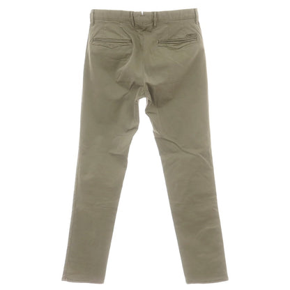 【中古】インコテックス スラックス INCOTEX SLACKS ストレッチ コットン カジュアルスラックスパンツ オリーブ【 31 】【 状態ランクC 】【 メンズ 】