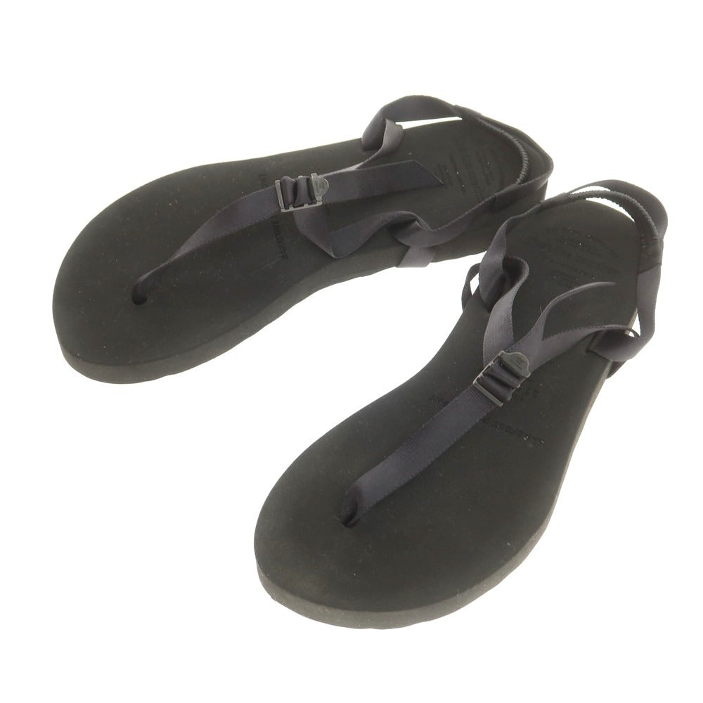 【中古】フットザコーチャー foot the coacher トング サンダル ブラック【 9 1/2 】【 状態ランクB 】【 メンズ 】