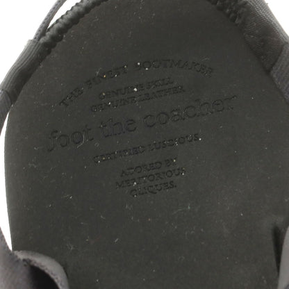 【中古】フットザコーチャー foot the coacher トング サンダル ブラック【 9 1/2 】【 状態ランクB 】【 メンズ 】