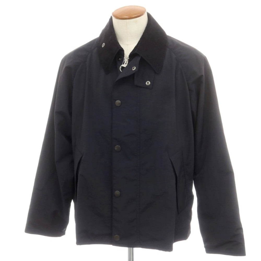 【中古】バブアー Barbour 2025年春夏 TRANSPORT ナイロン フィールドジャケット ブラック【 38 】【 状態ランクA 】【 メンズ 】