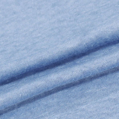 【中古】マーティーアンドサンズ MAATEE＆SONS 2025年春夏 リネン ボートネック 長袖Ｔシャツ ライトブルー【 2 】【 状態ランクB 】【 メンズ 】