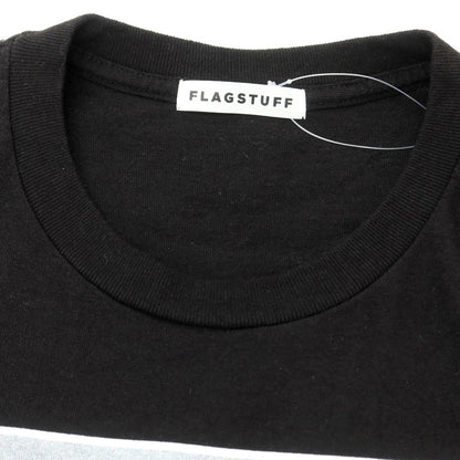 【中古】フラグスタフ F-LAGSTUF-F × STARWARS コットン系 クルーネック 半袖Ｔシャツ ブラック【 表記なし（L位） 】【 状態ランクB 】【 メンズ 】
