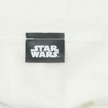 【中古】フラグスタフ F-LAGSTUF-F × STARWARS コットン系 クルーネック 半袖Ｔシャツ ホワイト【 表記なし（L位） 】【 状態ランクB 】【 メンズ 】