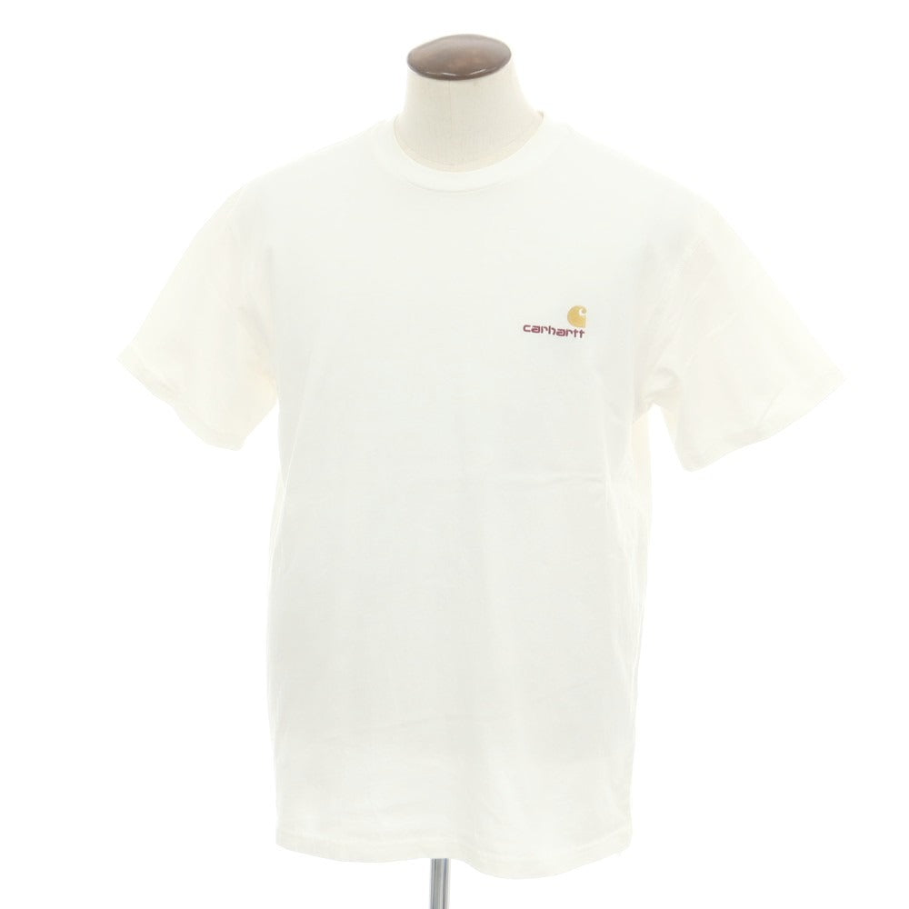 【中古】カーハート Carhartt コットン クルーネック 半袖Ｔシャツ ホワイト【 L 】【 状態ランクC 】【 メンズ 】