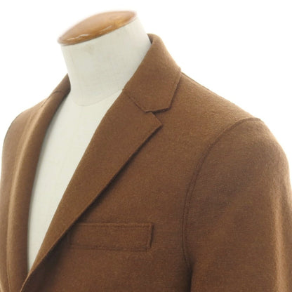 【中古】ハリスワーフロンドン HARRIS WHARF LONDON ウール カジュアルジャケット ブラウン【 46 】【 状態ランクB 】【 メンズ 】