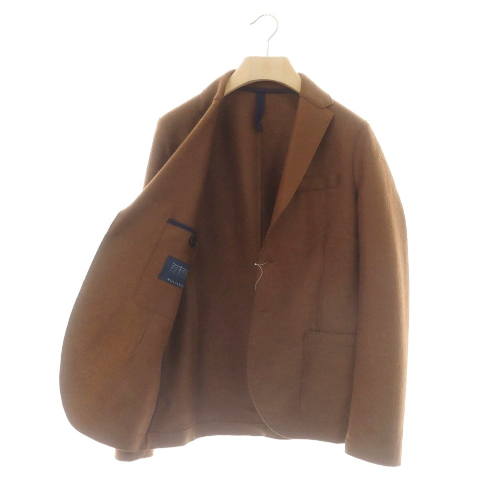 【中古】ハリスワーフロンドン HARRIS WHARF LONDON ウール カジュアルジャケット ブラウン【 46 】【 状態ランクB 】【 メンズ 】