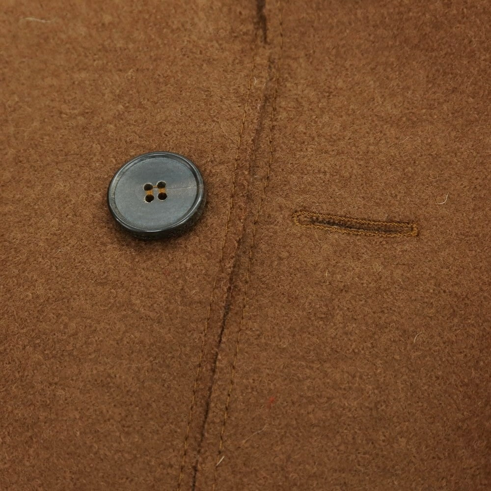 【中古】ハリスワーフロンドン HARRIS WHARF LONDON ウール カジュアルジャケット ブラウン【 46 】【 状態ランクB 】【 メンズ 】