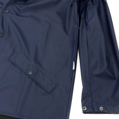 【中古】レインズ RAINS ナイロン フーデッドコート ネイビー【 M/L 】【 状態ランクC 】【 メンズ 】