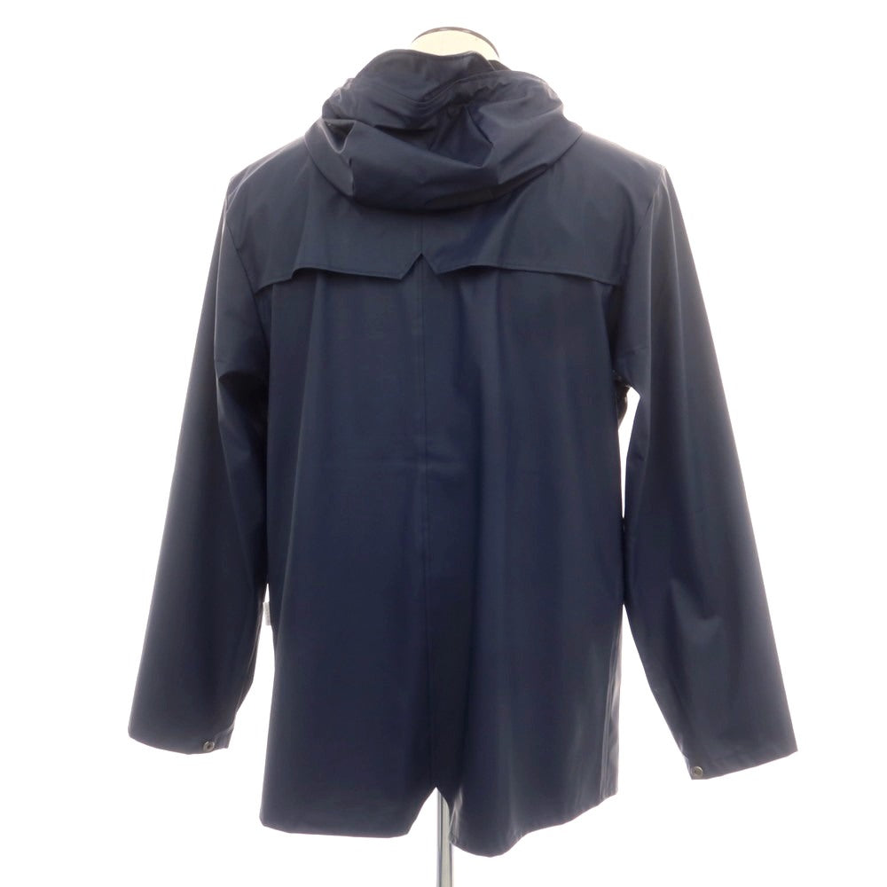 【中古】レインズ RAINS ナイロン フーデッドコート ネイビー【 M/L 】【 状態ランクC 】【 メンズ 】