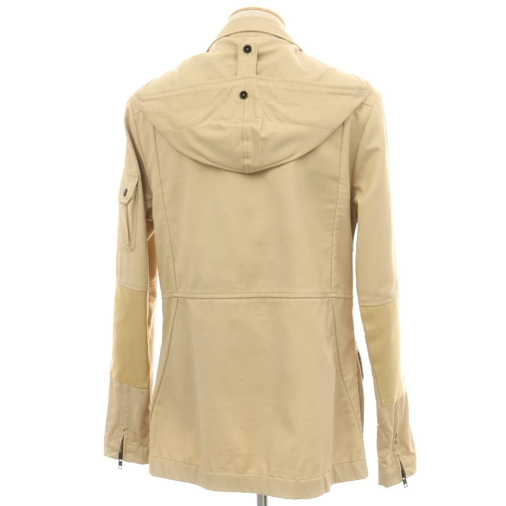 【中古】デンハム DENHAM コットン フーデッドミリタリージャケット ベージュ【 S 】【 状態ランクC 】【 メンズ 】