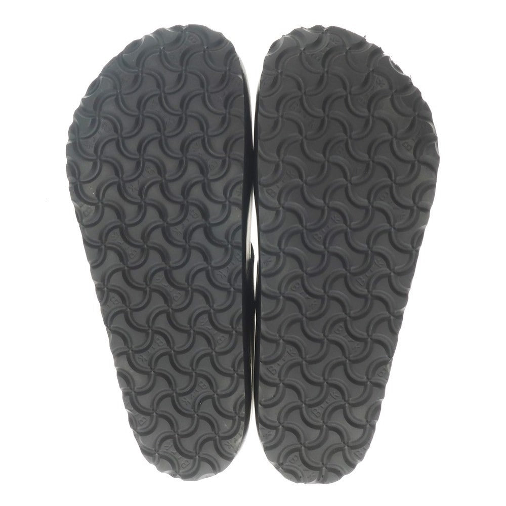 【中古】【未使用】ビルケンシュトック BIRKENSTOCK LONDON BS レザー サンダル ブラック【 26cm 】【 状態ランクS 】【 メンズ 】
