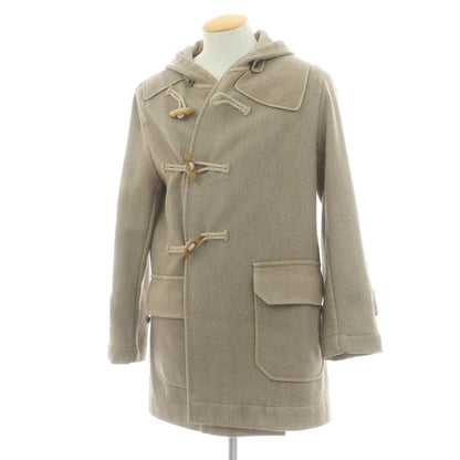 【中古】ボリオリ BOGLIOLI T.SUZUKI ウールポリエステル ダッフルコート カーキベージュ【 S 】【 状態ランクB 】【 メンズ 】