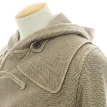 【中古】ボリオリ BOGLIOLI T.SUZUKI ウールポリエステル ダッフルコート カーキベージュ【 S 】【 状態ランクB 】【 メンズ 】