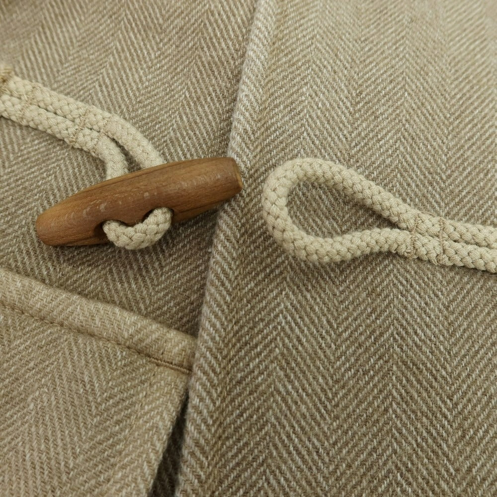 【中古】ボリオリ BOGLIOLI T.SUZUKI ウールポリエステル ダッフルコート カーキベージュ【 S 】【 状態ランクB 】【 メンズ 】